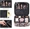 NEX&#x2122; Black Adjustable Waterproof Travel Makeup Bag with Dividers